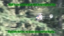 Heli Day Sunday with Trex 500 crash Watch in high quality
