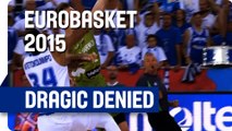 Dragic's Lay-Up Gets Swatted by Antetokounmpo! - EuroBasket 2015