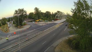 Time Lapse video of SR 167 Bridge Move