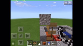 Minecraft P.E. - How to Make a Gravel/Sand Canon