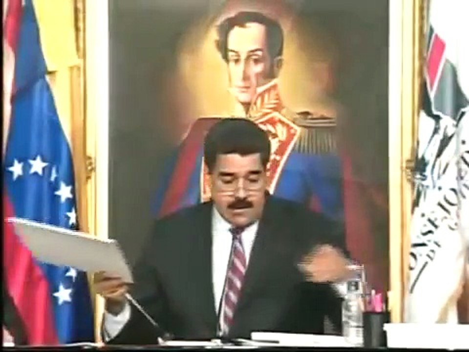 Presidente Nicolás Maduro. Dólar paralelo es un dólar ficticio.