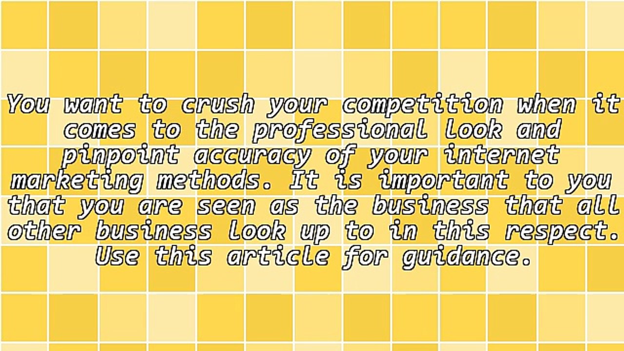 Become More Successful With These Internet Marketing Tips!