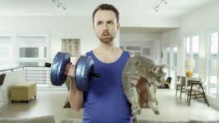 Cat Dumbbell - Purina Cat Chow Healthy Weight Commercial