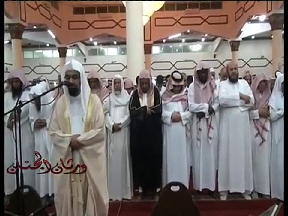 صلاة الشيخ ناصر القطامي بجامع غوزى المطيري  مجمع حلقات القراء 1433،11،8 تسجيل ورثان الجنان