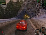 3dfx Voodoo 5 6000 AGP - Need For Speed: Porsche Unleashed - Alps (4xFSAA) [Gameplay]