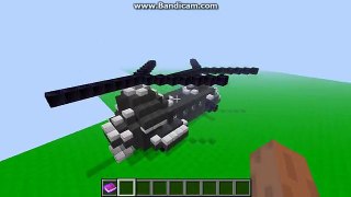 Minecraft CH-47 CHINOOK transport helo