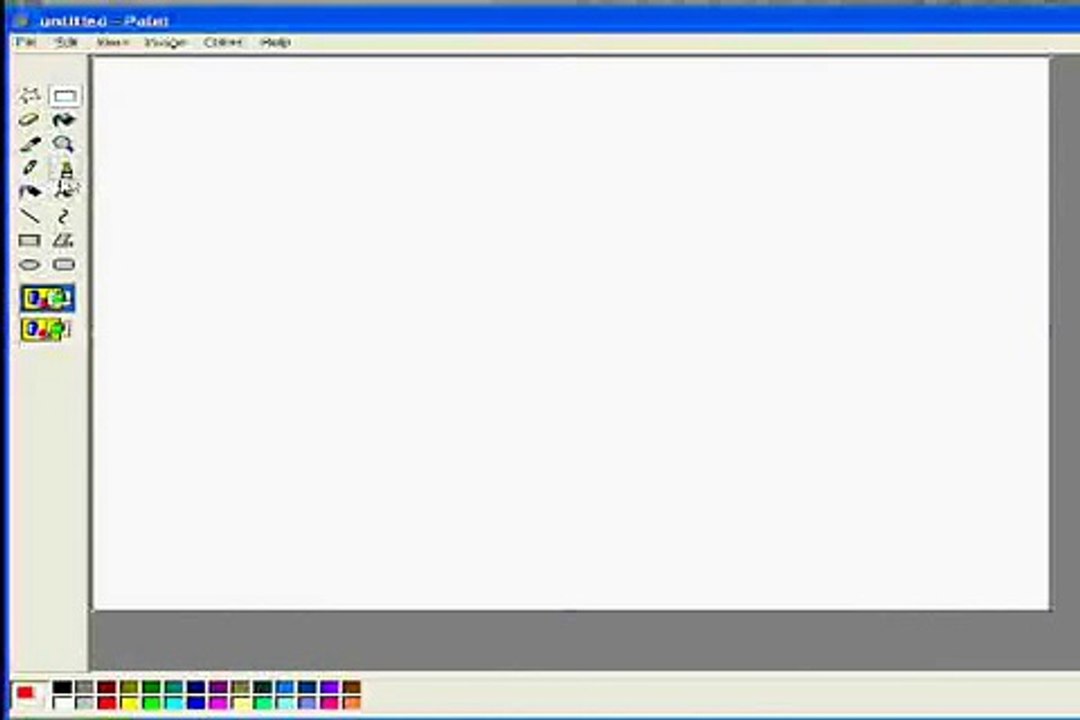 Bart Simpson in MS Paint