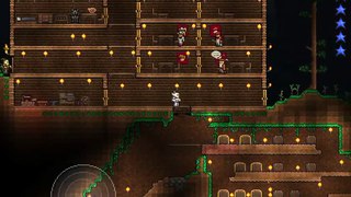 Terraria iOS - New rooms for NPCs in a new world