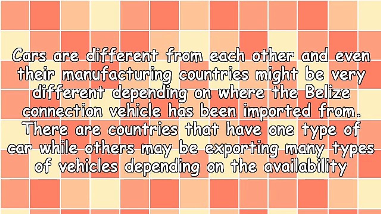 Different Types Of Belize Connection Vehicles