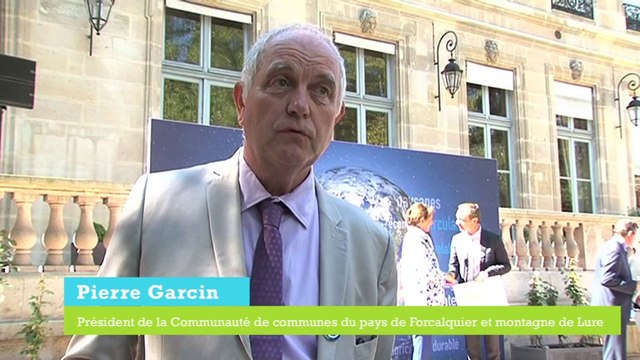 Président de la communauté de communes du pays de Forcalquier et Montagne de Lure : territoires de la transition énergétique en action