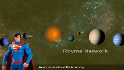 Superman The Planet Nursery Songs For Kids | Animated Nursery Rhymes