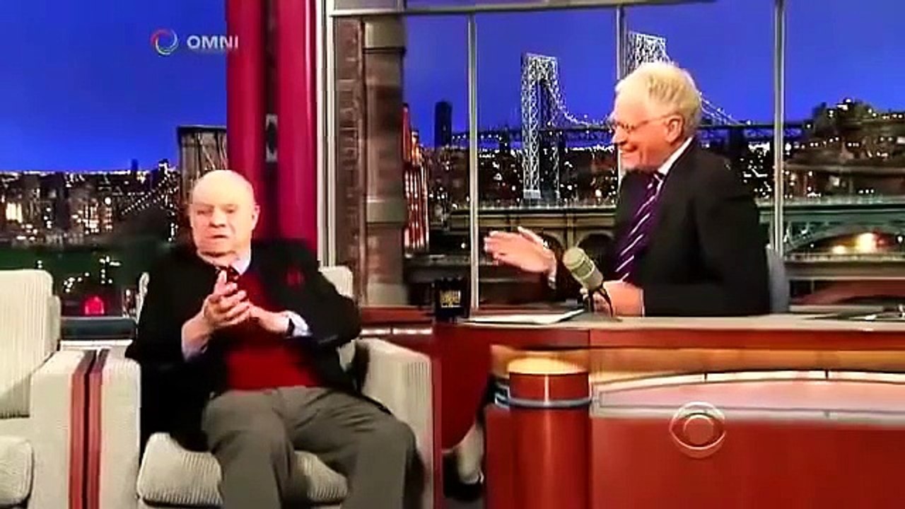 Don Rickles On David Letterman 2012