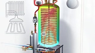 Danfoss heat pump - heating and hot water production