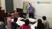 Typical class at Euroasia Language Academy - small class,expert native-speaker teacher