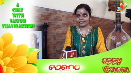 An interview with a vision less but a victorious singer | Onam Special With Vaikom Vijayalakshmi