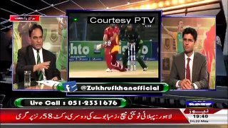 Clean Bold Pakistan vs Zimbabwe – 22nd May 2015 0003