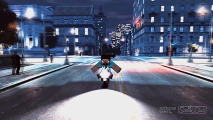 Minecraft in GTA IV