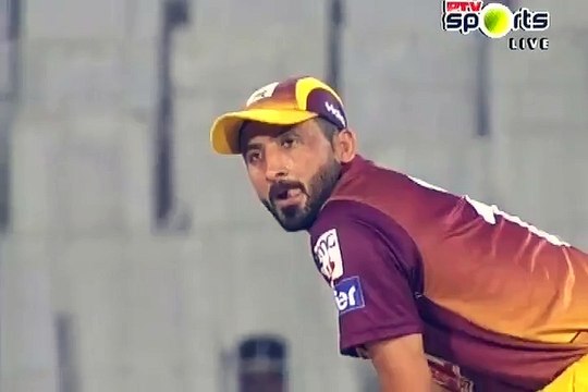 Junaid Khan Reverse Sweep Six IN Haier Cool AnD Cool t20 Cup 2015-Must Watch-\\\\\\\\\\\\\\\