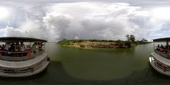 Boat Safari in Uganda With Tons Of Elephants & Hippos (360° VR)