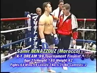 Ray 'Sugarfoot' Sefo vs Samir Benazzouz (K-1 WGP 1999)