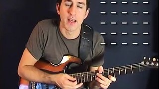 Tapping guitar lesson