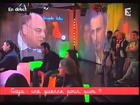 Débat sur le conflit israelo palestinien 5 sur 7, Ce soir ou jamais video