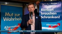 Bernd Lucke Live am Wahlabend im ZDF-Gespräch