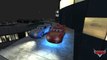 Big Ramp Lightning McQueen VS Dinoco Disney pixar car by onegamesplus
