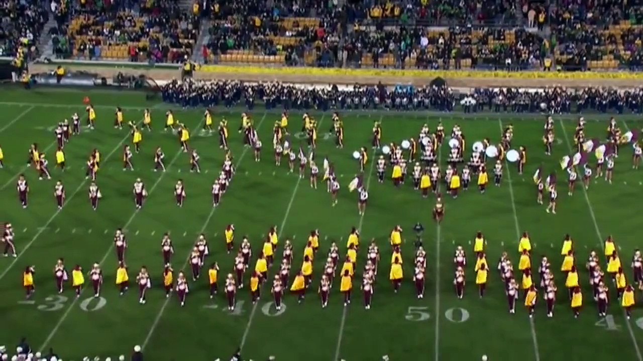 USC Trojan Marching Band · "The Fox" by Ylvis at Notre Dame