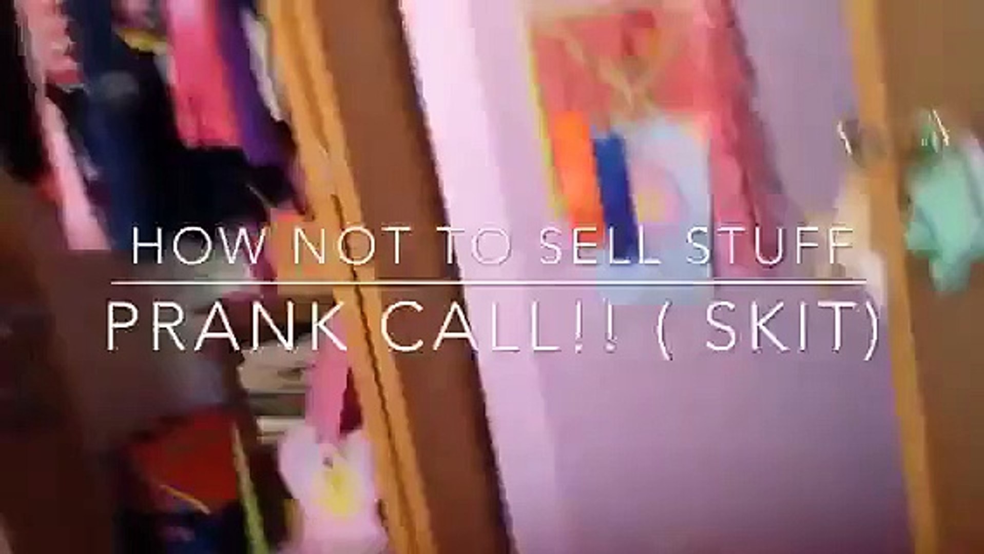How Not To Sell Stuff Prank Call Skit Trinity Pineda Video Dailymotion