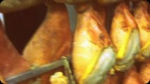 how to recognise prosciutto di Parma, HD video taken in Parma