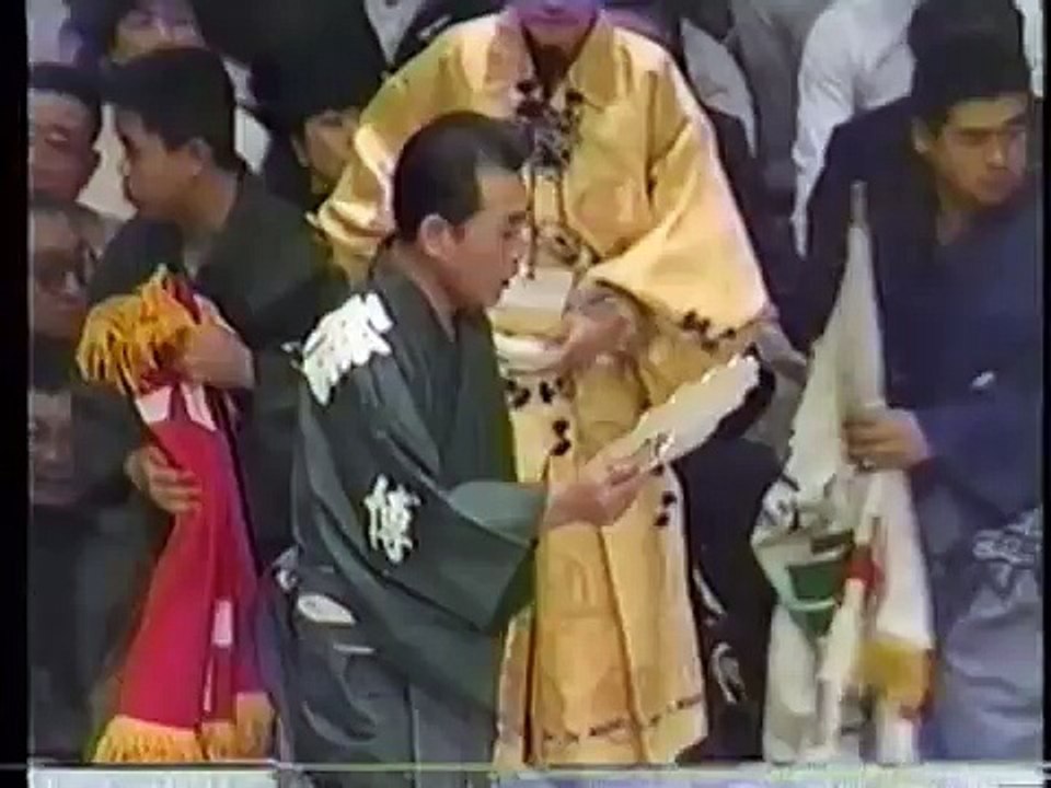 双羽黒現役最後の一番（対千代の富士戦）