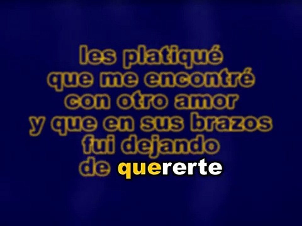 Vicente Fernandez Aca Entre Nos Karaoke