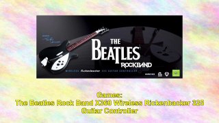 The Beatles Rock Band X360 Wireless Rickenbacker 325 Guitar Controller