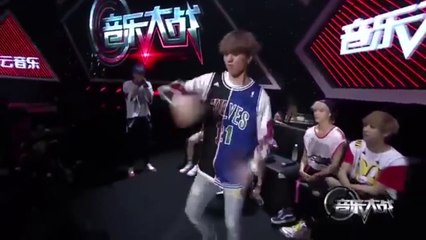 UNIQ x Got7 [beat box & dance cut + more Interaction] "Netease Music Battle" 150811