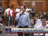 Bộ Tài chính đối thoại với doanh nghiệp về thuế, hải quan - Nguồn VTV