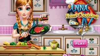 Disney Frozen Games - Anna Real Cooking – Best Disney Princess Games For Girls And Kids