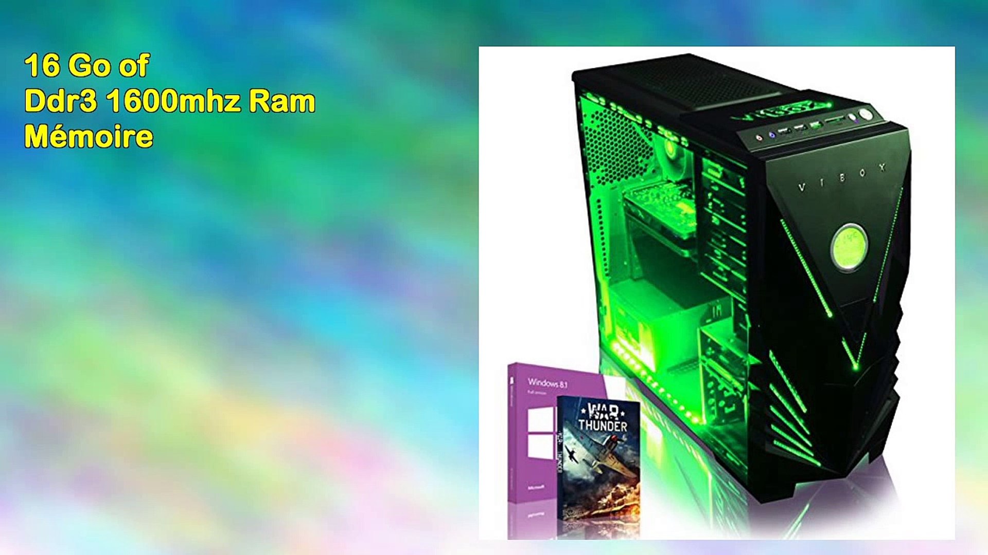 Vibox Sharp Shooter 7w 4.0ghz Gamer Gaming Pc