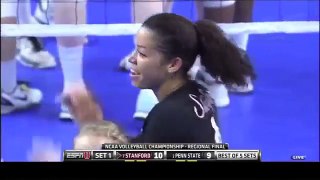 Penn State vs Stanford NCAA Volleyball 2013 [Set 1]