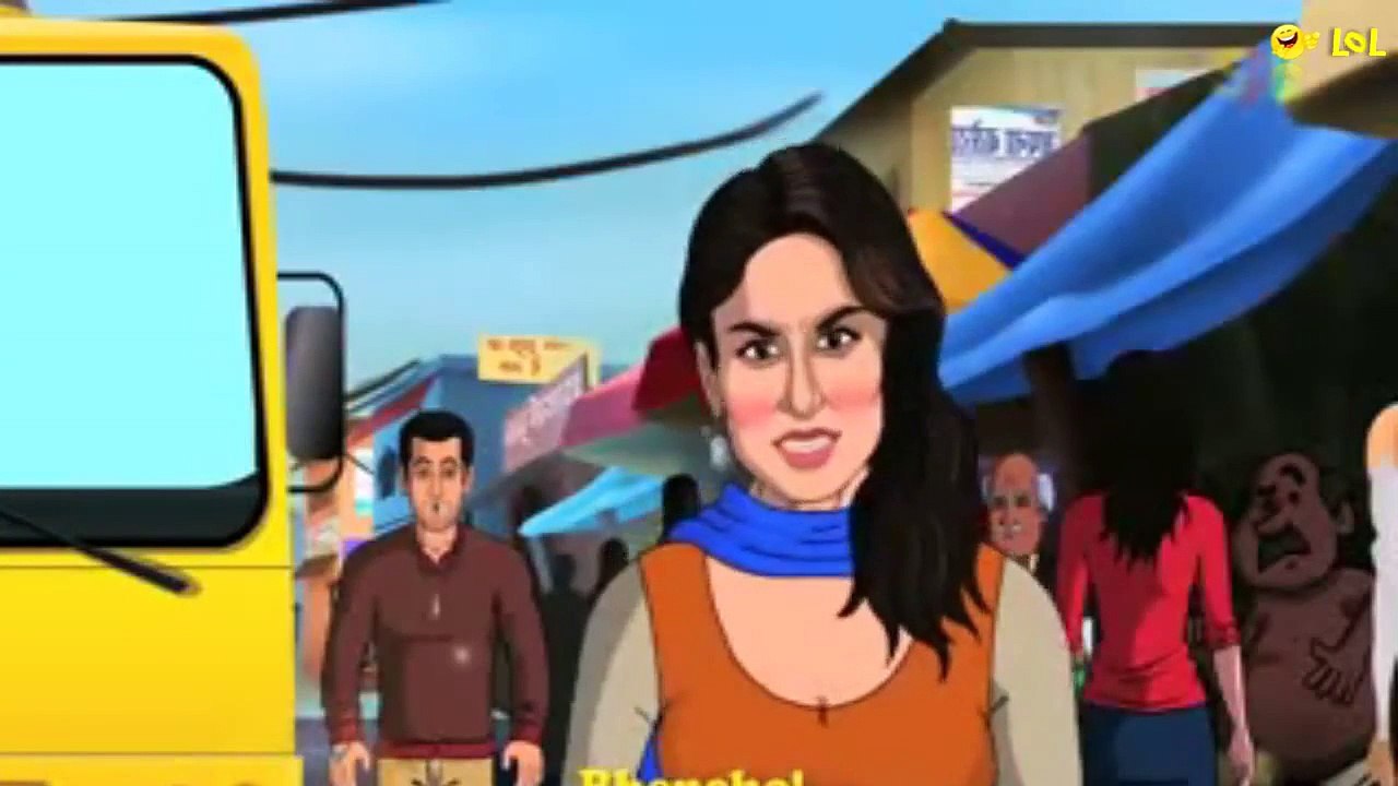 Cartoon Version of Bajrangi Bhaijaan Trailer HD