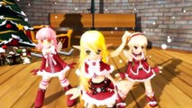 [MMD]メグメグ☆ファイアーエンドレスナイト(Elsword Xmas)
