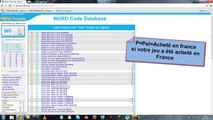 Comment utiliser Codemngr Wii ( étape 2/2 ) mettre des codes ... [HD]