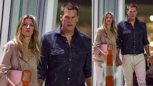 Tom Brady and Gisele Bundchen Seen Holding Hands on Movie Date