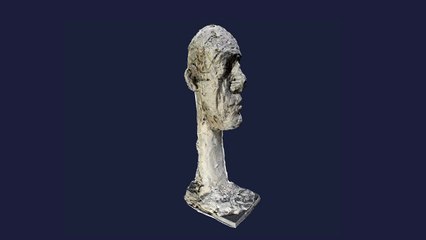 Alberto Giacometti, Grande tête, restitution 3D