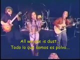 Dust in the wind - Kansas (Ingles español)