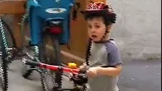 The Luca Show: Luca's first bike