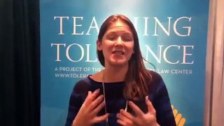 Dr. Lauren Burrow on how she uses Teaching Tolerance materials at NCTE14