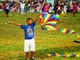 Children and kites at Singapore Kite Festival