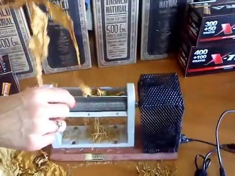 Máquina Elétrica de Corte de Folha de Tabaco 0,...