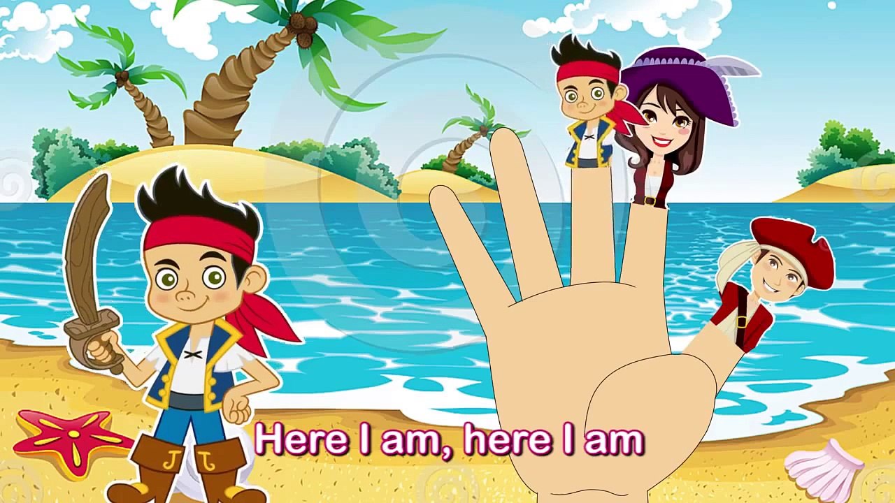 Jack and the Neverland Pirates Finger Family Nursery Rhyme